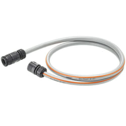 Claber - Extension, 1,5 m di tubo da giardino 1/2' (12,5 mm) con raccordi automatici