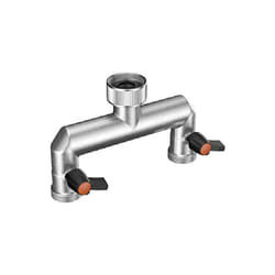 Metal-Jet in Ottone Presa a 2 Vie Filettate Regolabili 3/4' m - Claber