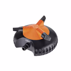 Claber Idrojet 2000, Sistema di spruzzo d'acqua rotante, 113 m², 4 bar, Nero, Arancione