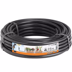 Tubo in polietilene da 1/2” (13-16 mm) per la linea principale. Flessibile, antialghe, resiste alle basse temperature e ai ra ...