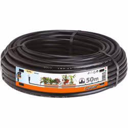 Tubo in polietilene da 1/2” (13-16 mm) per la linea principale. Flessibile, antialghe, resiste alle basse temperature e ai ra ...