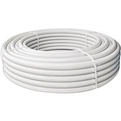 Tubo collettore 25 m White, in pe flessibile bianco da 1/2' (13-16 mm) per irrigazione a goccia - Claber