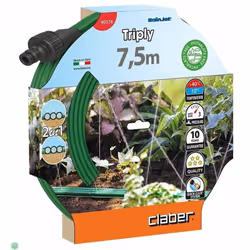 Tubo Triploforato per irrigare bordure, aiuole, piccoli orti o giardini. Per un'esperienza di irrigazione pratica e versatile ...