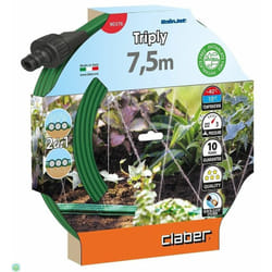 Tubo per Irrigazione Triplo Forato 7,5mt Claber