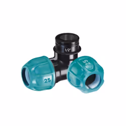 Gomito 3/4" Filetto Femmina 1/2" Claber; Dalla gamma Claber, una risposta funzionale e affidabile per l' impianto di irrigazi ...