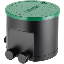 Claber - Hydro-4, pozzetto premontato IP68 con programmatore ed elettrovalvole per sistema di irrigazione