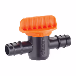Raccordo con rubinetto per regolare, aprire o chiudere il flusso d’acqua di una linea. Si monta tra due spezzoni di tubo coll ...