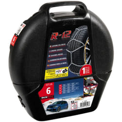 Catene da neve per auto 12mm.gr.4,5 rombo snowdrive 16033