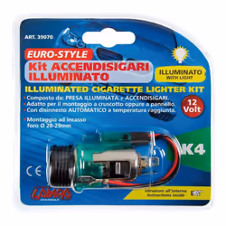 Composto da presa illuminata e accendisigari. Con disinnesto automatico. Acquistalo subito da CFadda e ricevilo comodamente a ...