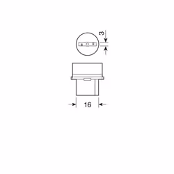 Lampa 58097 lampadina per auto