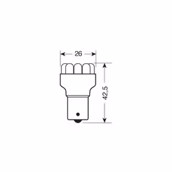 Lampa 58371 lampadina per auto