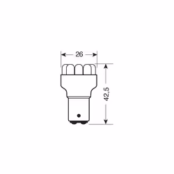 Lampa 58376 lampadina per auto