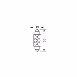 Lampa 58427 lampadina per auto