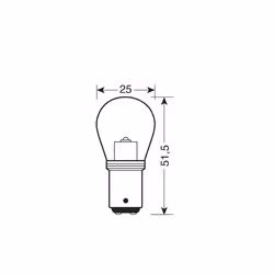 Lampa 58509 lampadina per auto