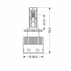 Lampa 58551 faro, luce e componente per auto 2 pz