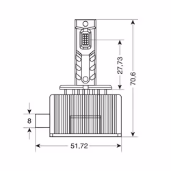 Lampa 58552 faro, luce e componente per auto 2 pz