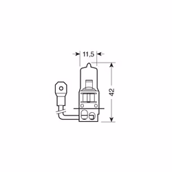 Lampa 58621 lampadina per auto