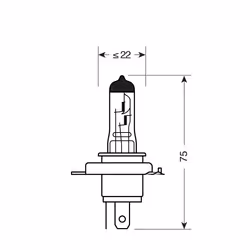 Lampa 58633 lampadina per auto
