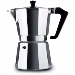 ITALEXPRESS: Una caffettiera dal design tradizionale che permette di gustare il vero caffè all'italiana: in alluminio aliment ...