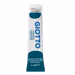 Giotto 355018, Turchese, 21 ml, Tubo, 6 pz