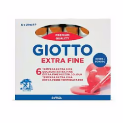 TEMPERA GIOTTO tubo 7 TERRA SIENA NATURALE 20 x6