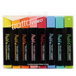 Tratto F838000 evidenziatore 8 pz Colori assortiti