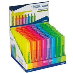Tratto F838100 evidenziatore 80 pz Colori assortiti