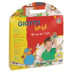 FILA My Bebe' Farm - Contiene 12 Pennarelli, 1 Scenario Gioco, 25 Stickers Adesivi E 1 Forbicina In Plastica