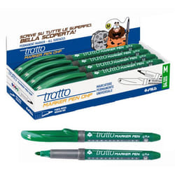 FILA Tratto Marker Pen Ohp M Verde - Adatto A Tutte Le Superfici