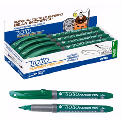 FILA Tratto Marker Pen Ohp F Verde - Adatto A Tutte Le Superfici, Stampo per modellare per bambini