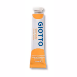 FILA Tubo Tempera Giotto 12Ml Giallo Ocra, Stampo per modellare per bambini