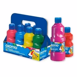 Giotto Acrylic, Pittura acrilica, 500 ml, 8 pz