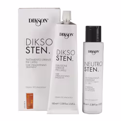 Dikson Dikso Sten Gel stirante 100ml + Neutralizzante 100ml, Trattamento rinforzante per capelli, 100 ml, Donna, Per tutti i  ...