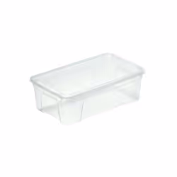 contenitore porta oggetti trasparente con coperchio 5,7 l