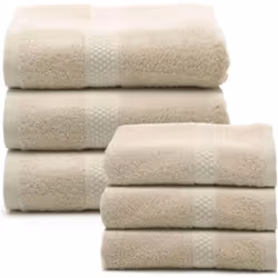 Il set Caleffi in spugna 100% cotone è la scelta ideale per chi cerca comfort, qualità e durata. Composto da 3 asciugamani vi ...