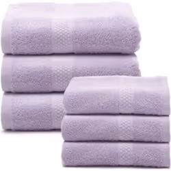 Il set Caleffi di asciugamani da bagno è realizzato in morbida e resistente spugna 100% cotone, pensato per offrire un'esperi ...