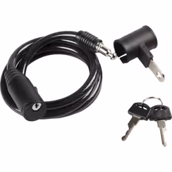 Antifurto a cavo modello a spirale con rivestimento in pvc ideato per difendere la tua bici da tentativi di furto. Costituito ...