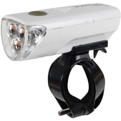 On Bike - Fanale anteriore bici tre led bianchi aggancio al manubrio