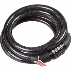 On Bike propone il nuovo antifurto a cavo modello spirale con combinazione. L'antifurto bici è realizzato con un cavo in acci ...