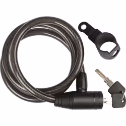 Antifurto a cavo modello a spirale con rivestimento in pvc ideato per difendere la tua bici da tentativi di furto. Costituito ...