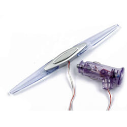 Silver - Luce auto interna Flux attacco all'accendisigari