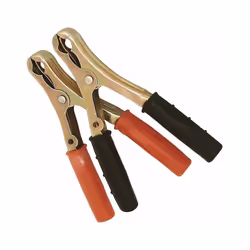 Pinze 60 amp metallo zincato coppia