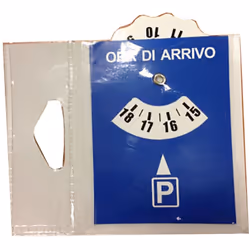 START accessorio auto Disco orario europeo uniformato AUTO- ACCESSORI INTERNI -ORGANIZER