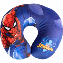 MARVEL Cuscino per collo da Viaggio Cervicale in tessuto Spiderman Uomo ragno Supereroi Bambini