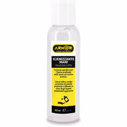 ARMOR Gel igienizzante mani 100 ml, indroalcolico al 65%, massima igiene e azione lenitiva, made in Italy