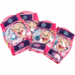 PAW Patrol Kit protezioni, Blu, Rosa, Bianco, Immagine, Velcro