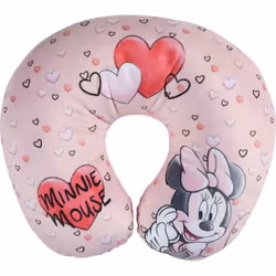DISNEY Cuscino da viaggio Minnie Mouse AUTO- ACCESSORI INTERNI -CUSCINO PROTEGGI COLLO