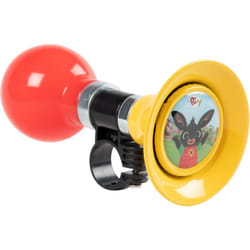 Bing - Tataway trombetta ciclo bambino unisex coniglietto rosso giallo per bicicletta