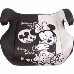 DISNEY Alzabimbo ISOFIX Disney Minnie adatto a bambini con altezza da 125 a a150 cm topolina seggiolino rosa sicurezza, alzat ...