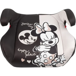 Alzabimbo ISOFIX Disney Minnie adatto a bambini con altezza da 125 a a150 cm topolina seggiolino rosa sicurezza, alzatina per auto, rialzo, seduta